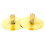 10Pcs Kids Percussion Finger Cymbals Copper Small Assorted 1