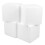 8Pcs White Foam Cake Blocks DIY Craft Foam Squares for Wedding Models 1