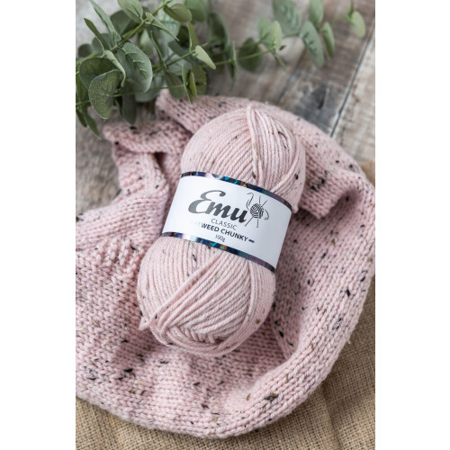 Emu Classic Tweed Chunky Acrylic Blend Yarn 100g 1
