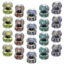 100Pcs Kids Mini Pull Back Cars Assorted Color Plastic Car Plaything