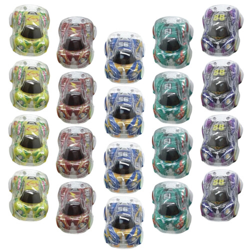 100Pcs Kids Mini Pull Back Cars Assorted Color Plastic Car Plaything
