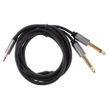 4Stk 3,5 Mm Stereo-Audioverlängerungskabel Mit Aluminiumsteckern