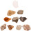 20Pièces Spécimens De Roches Naturelles Pour Collection Et Décor 1
