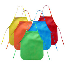 10Pièces Tablier Enfants Non- Usage Peinture Et Cuisine