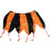 4Pièces Colliers Chat Élastiques Clown Halloween Multicolores 1