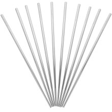 20Pairs Silver Metal Chopsticks Set for Home and Restaurant