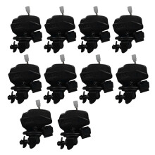 10PCS Boat Motor Coffee Stirrer, Stainless Steel Clip Drink Mixer, Novelty Miniature Boat Engine