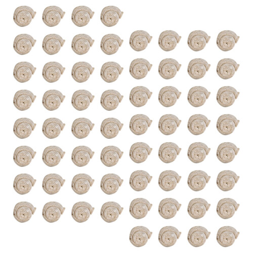 4Pièces Pierres Mini Escargot Beige Pour Décoration
