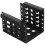 4Pcs Iron Hard Disk Mounting Rack Black Cage for Pc Hard Drive 1