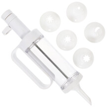 2Sets Household Baking Mold Cake Icing Tool White for Cookie Press