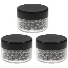 3600Pcs Stainless Steel Mixing Balls Silver Paint Nail Polish Agitator