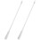 8Pcs White Blind Stick Replacement with Hook for Venetian Blinds 1