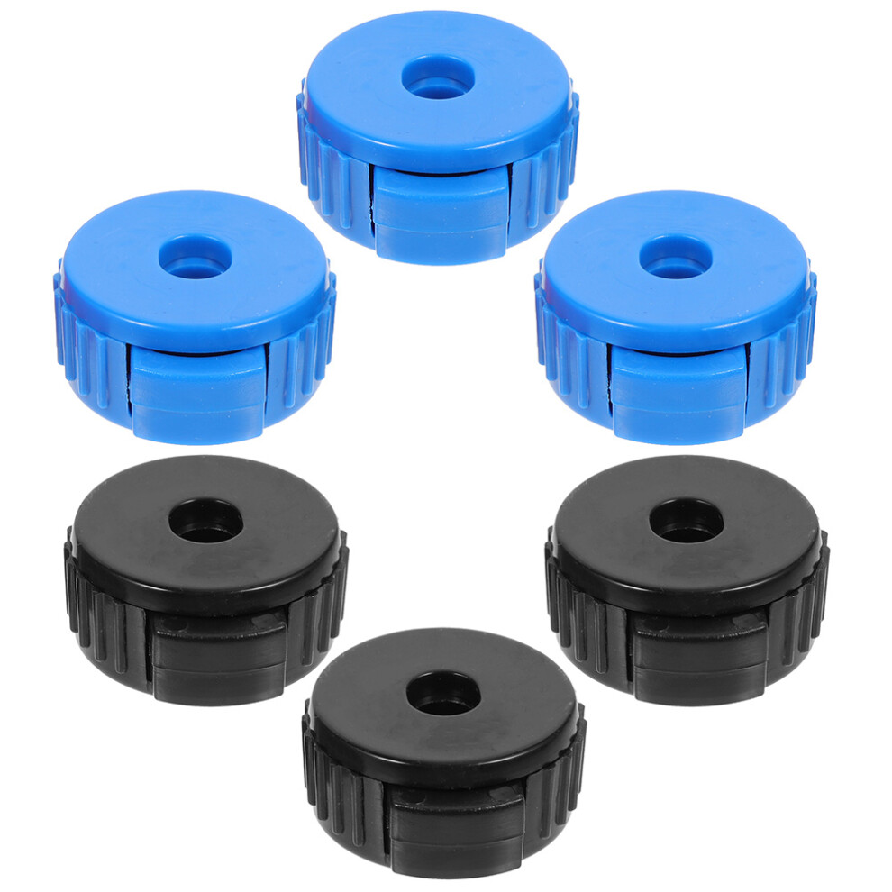 24Pcs Quick Release Drum Cymbal Nuts Rugged Durable Assorted Caps 3643339789634