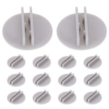 60Pièces Support Cartes Jeu Plastique Simple Et Solide