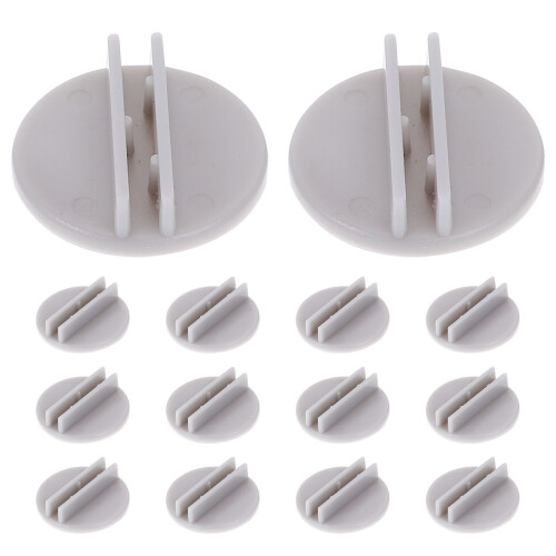 60Pièces Support Cartes Jeu Plastique Simple Et Solide