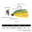 3D-Augen Angelköder 10cm 15g Cast Jigging Angelköder Spinner Jigkopf für Wolfsbarsch Makrele 01 7