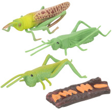 5Sets Realistic Cycle Figurines Kids Learning Toy Green