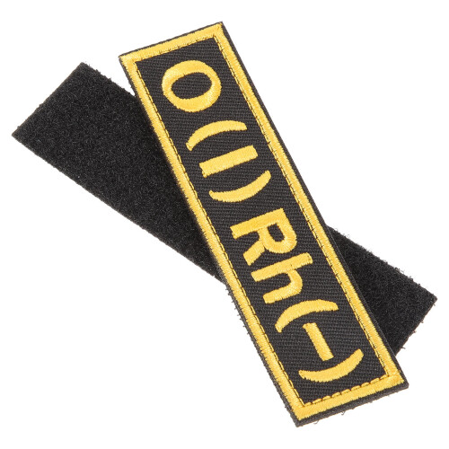 3Pièces Écussons Type O Patch Tactique Durable Pour Veste