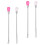 2Sets Silber Rührstäbchen Für Wachssiegel DIY Zubehör 1