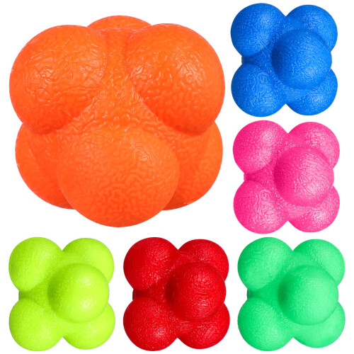 12Pcs Training Reaction Balls to Improve Speed and Explosive Power