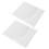 4Stk Doppelseitiger Aufkleber Weiß Transparent Stark Selbstklebend 1