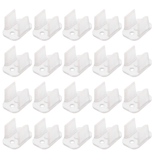 300Stk LED Licht Clips, Robust, Einfach Zu Installieren, Transparent