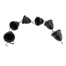 Rain Catcher Chain 3.3ft Iron Black