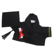 2Ensembles Tenues Diplômé Pour Noire Robe De Cérémonie
