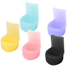 15Pièces Protection Pouce Clarinette Silicone Souple Colorée