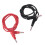 2Pcs Multi-meter Test Leads Cable Jumper Wire  Security 4mm Banana Plug Retractable Test Tool Red Black 1