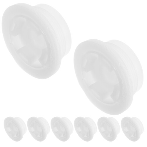 16Pièces Bouchons Pour Barils Huile Blancs Plastiques Usage