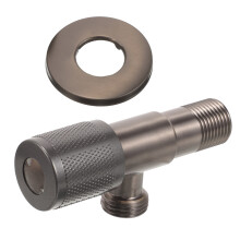 3Pièces Valve Diverter Robinet Noir Pour Douche Machine À