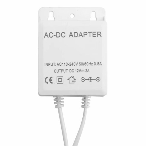 AC 110-240V Input  12V Output Supply EU Plug Waterproof Charger for CCTV Security AHD Analog Ip Camera EU Plug 2