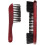 6Pièces Brosse Multi-Usage Billard En Bois PVC Rouge Obscur 1