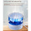 Atomization Humidifier for Bedroom Large Room Office Essential Oil Diffuser with Colorful Night Light 5