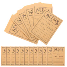250Pcs Brown Kraft Paper Seed Packets Small Envelopes for Storage Use