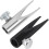 6Pcs Compact Metal Makeup Pencil Sharpener for Eyebrow and Lip Liners 1