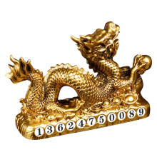3St Decoratieve Resin Goud Voor Auto Bureau En
