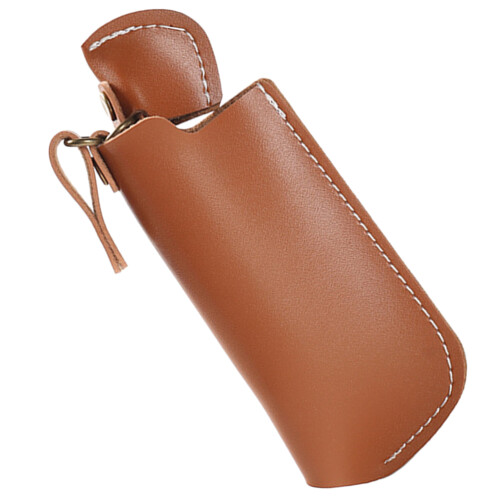 3Pcs Telescopic Lighter Holder Chocolate Compact Storage Cover 2