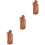 3Pcs Telescopic Lighter Holder Chocolate Compact Storage Cover 7