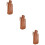 3Pcs Telescopic Lighter Holder Chocolate Compact Storage Cover 11