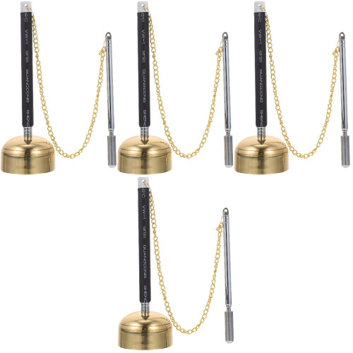 4Pcs Easy Use Handbell Chime Instrument for Temple Buddhist Supply 2