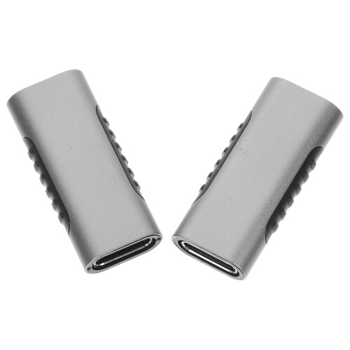 6St USB C Koppeling Adapter Voor Opladen En Dataoverdracht