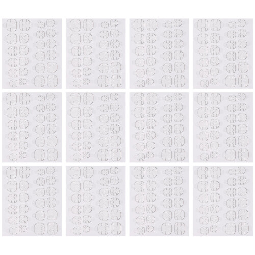Stickers Adhésifs Double-Face Pour Décoration Ongles Pressés