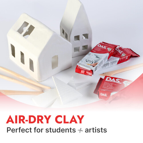 DAS White 1 kg Air Drying Modelling Clay 1