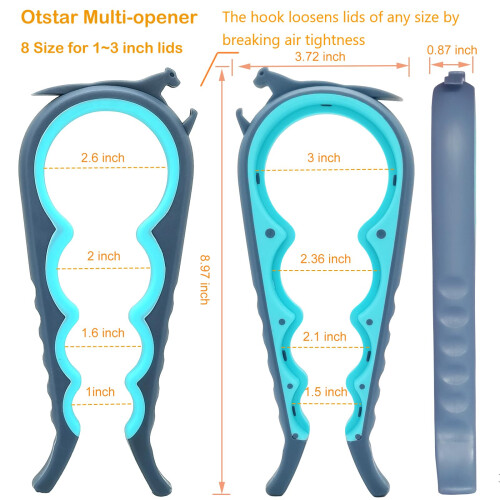 Otstar Jar Opener Bottle Opener and Ring Pull Can 1