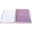4St Draagbare Donkerrode Planner Notepad Voor Dagelijks Gebruik 1