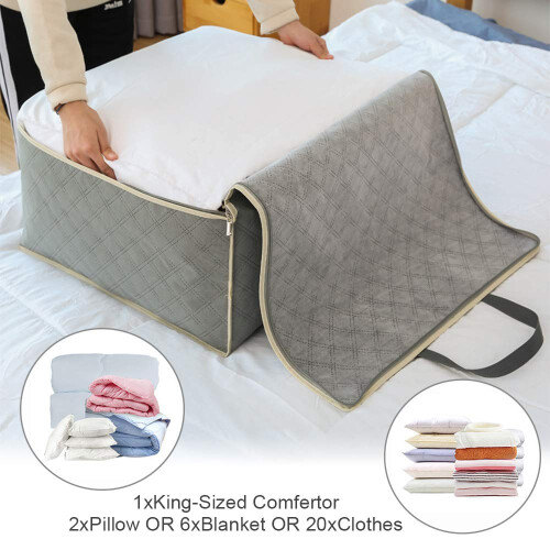 Astoryou 105L Large Storage Bags with Zips 1
