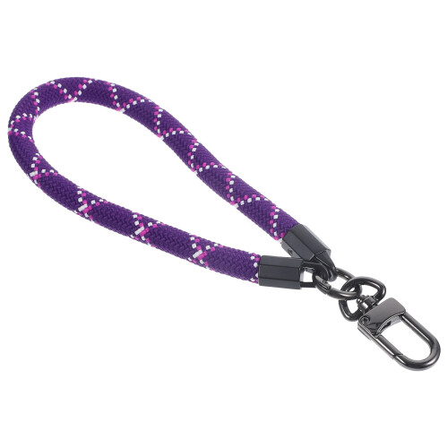 2Pcs Purple Woven Wrist Strap for Phone Camera USB Drive Security