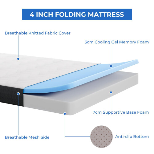 Vesgantti Vesgantti Folding Mattress Small Single 1